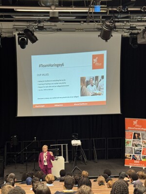 Gladesmore school assembly 25 1