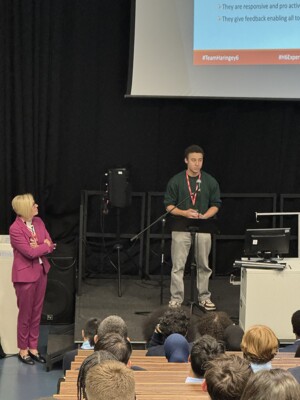 Gladesmore school assembly 25 2