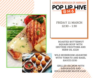Pop up Hive Friday 11.03